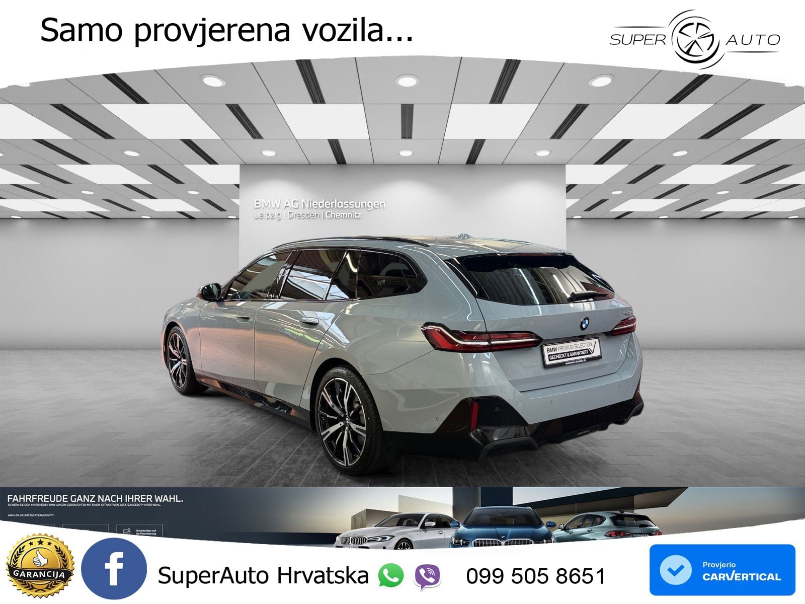 BMW 520d Touring (197 KS) Steptronic M Sport LED+GR SJED+ACC