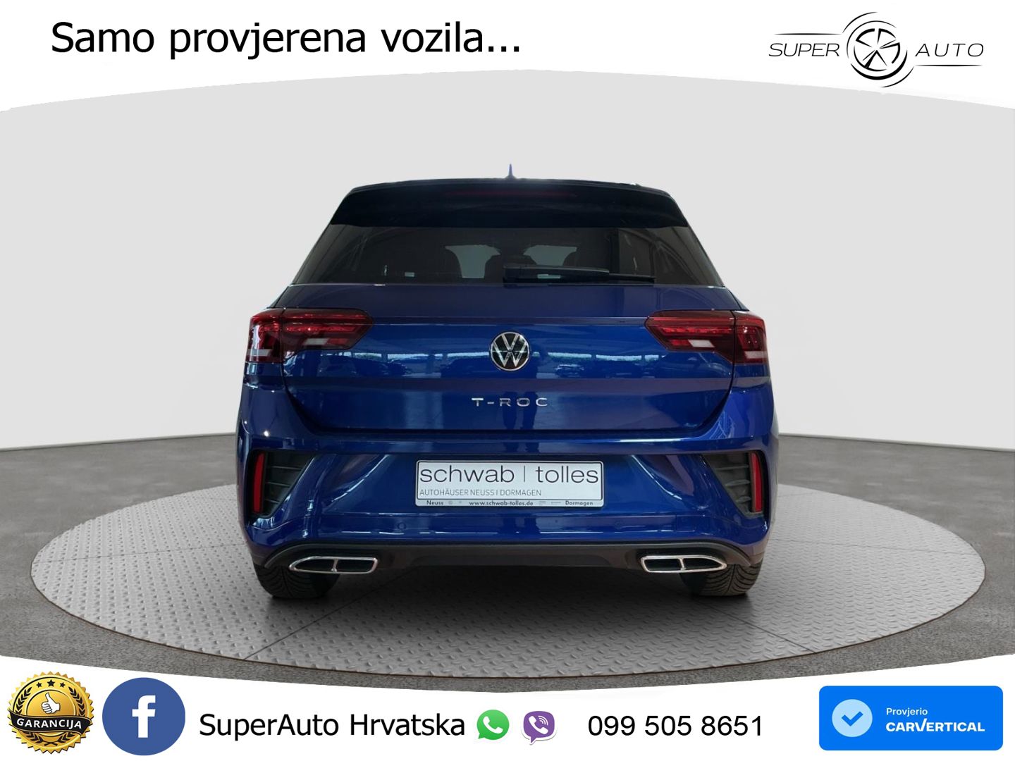 Volkswagen T-Roc 1.5 TSI (150 KS) DSG LED+GR SJED+ACC