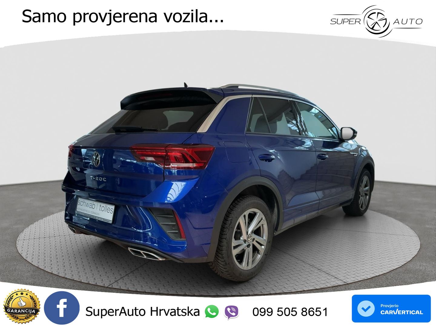 Volkswagen T-Roc 1.5 TSI (150 KS) DSG LED+GR SJED+ACC