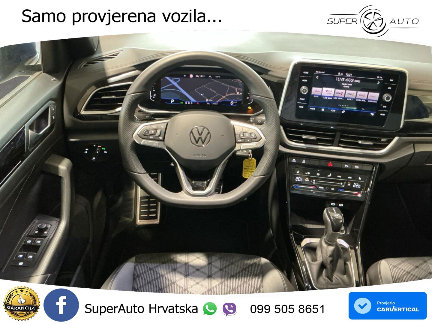 Volkswagen T-Roc 1.5 TSI (150 KS) DSG LED+GR SJED+ACC