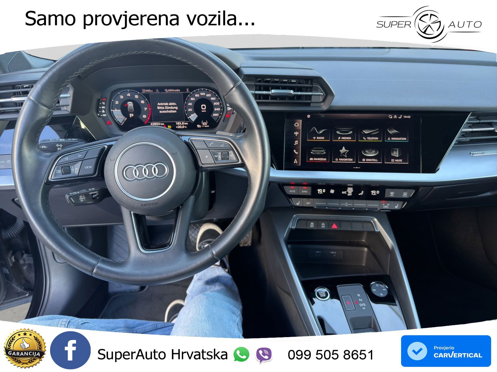 Audi A3 35 TFSI (150 KS) S tronic LED+GR SJED+ACC