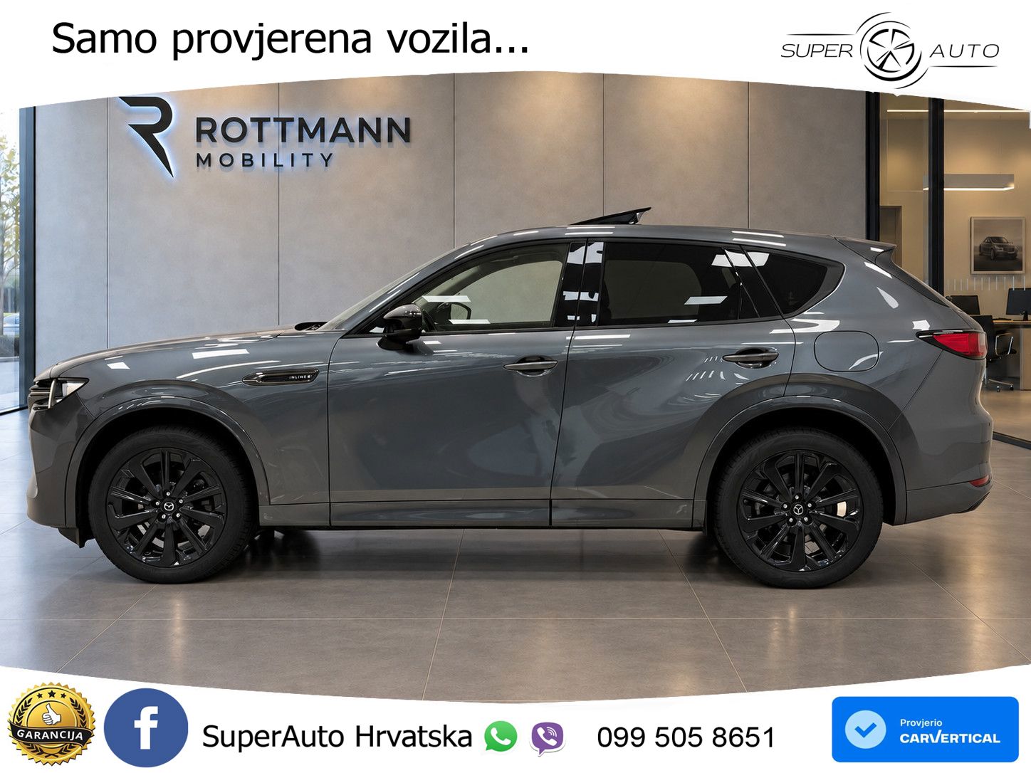 Mazda CX-60 3.3 e-Skyactiv D (254 KS) AWD Automatic LED+GR SJED+ACC