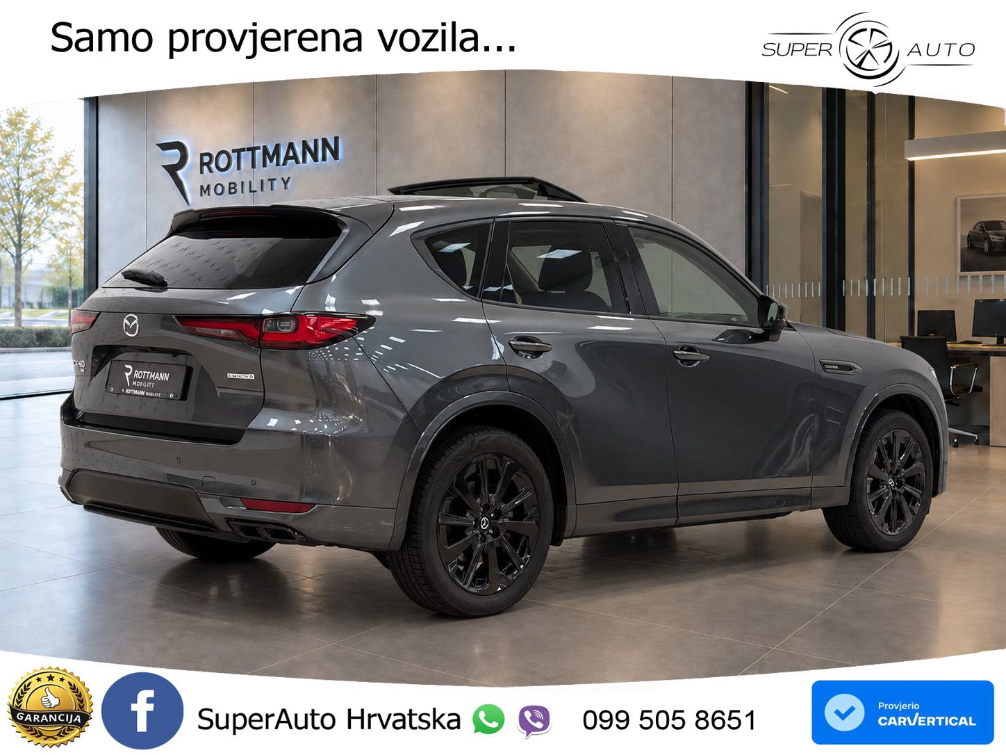 Mazda CX-60 3.3 e-Skyactiv D (254 KS) AWD Automatic LED+GR SJED+ACC
