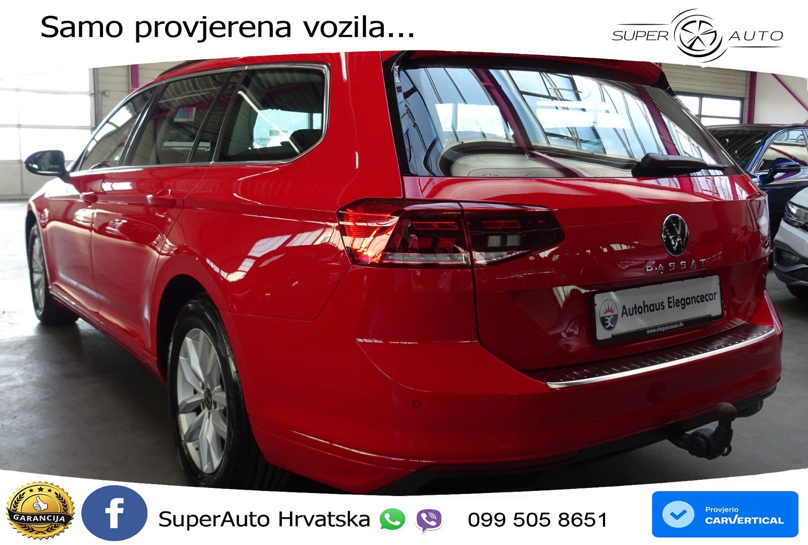 Volkswagen Passat Variant 2.0 TDI (122 KS) DSG LED+GR SJED+ACC