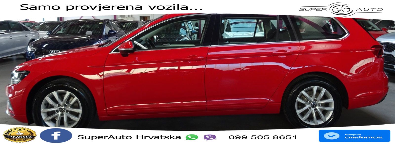 Volkswagen Passat Variant 2.0 TDI (122 KS) DSG LED+GR SJED+ACC