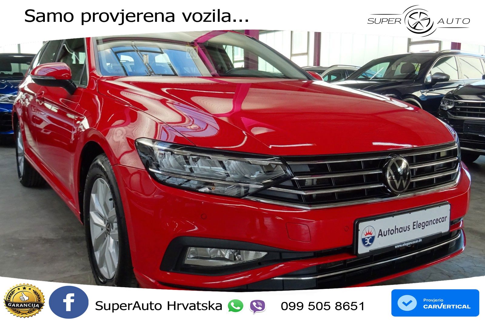 Volkswagen Passat Variant 2.0 TDI (122 KS) DSG LED+GR SJED+ACC