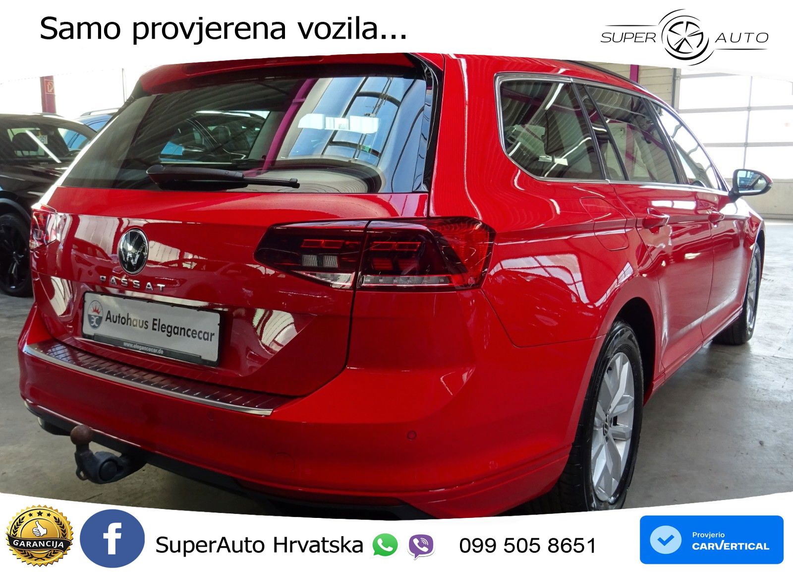 Volkswagen Passat Variant 2.0 TDI (122 KS) DSG LED+GR SJED+ACC