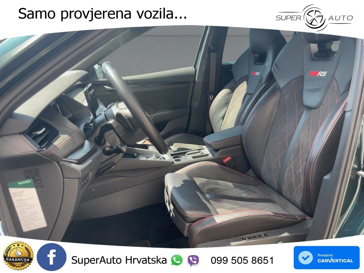 Škoda Octavia Combi RS 2.0 TDI (200 KS) DSG LED+GR SJED+ACC