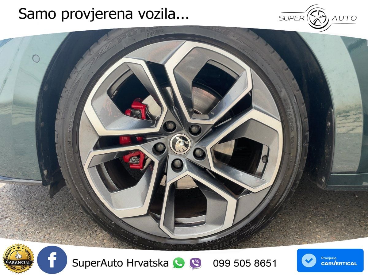 Škoda Octavia Combi RS 2.0 TDI (200 KS) DSG LED+GR SJED+ACC