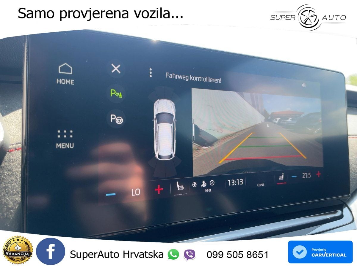 Škoda Octavia Combi RS 2.0 TDI (200 KS) DSG LED+GR SJED+ACC