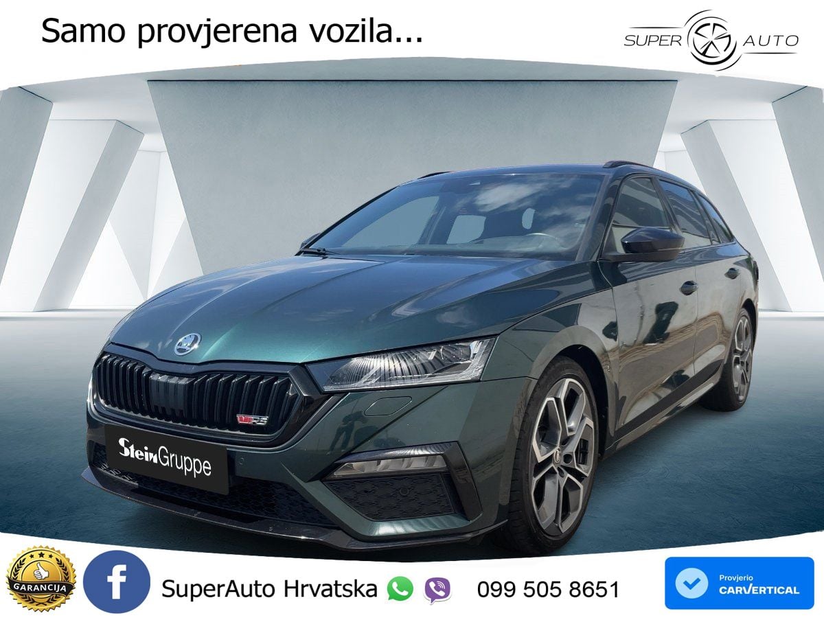 Škoda Octavia Combi RS 2.0 TDI (200 KS) DSG LED+GR SJED+ACC