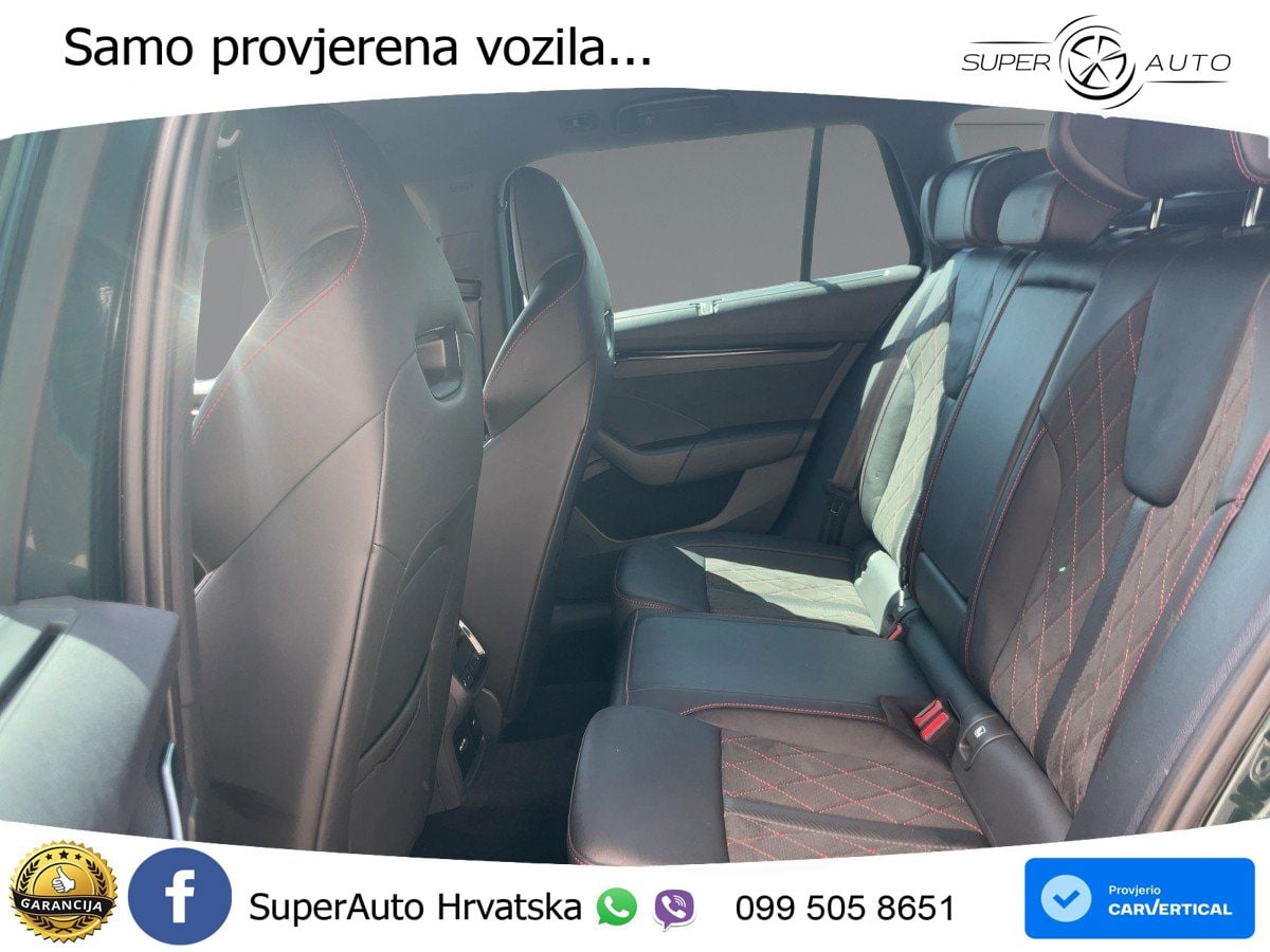 Škoda Octavia Combi RS 2.0 TDI (200 KS) DSG LED+GR SJED+ACC