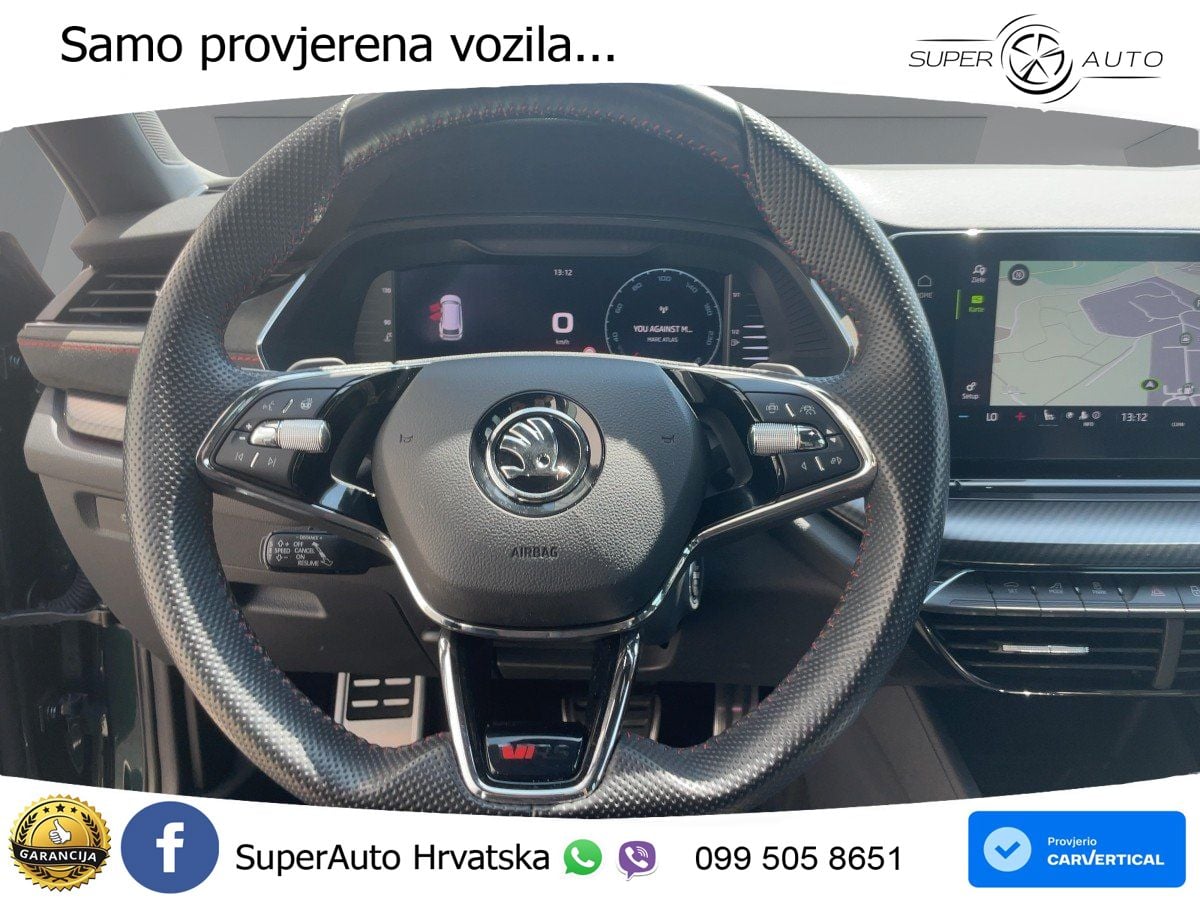 Škoda Octavia Combi RS 2.0 TDI (200 KS) DSG LED+GR SJED+ACC