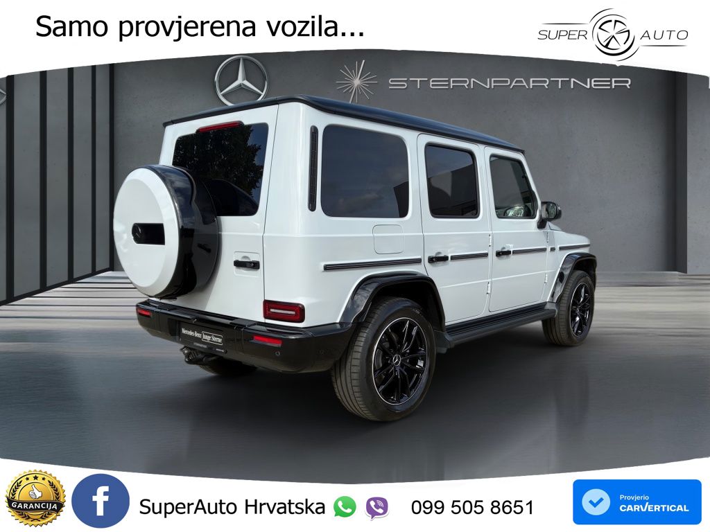 Mercedes G 450d Long (367 KS) 4MATIC 9G-TRONIC AMG LED+GR SJED+ACC
