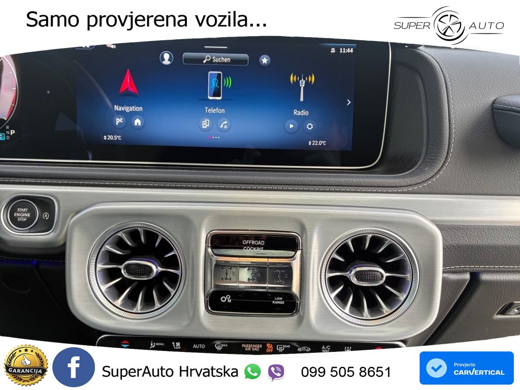 Mercedes G 450d Long (367 KS) 4MATIC 9G-TRONIC AMG LED+GR SJED+ACC