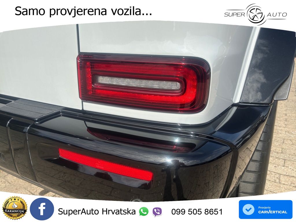Mercedes G 450d Long (367 KS) 4MATIC 9G-TRONIC AMG LED+GR SJED+ACC