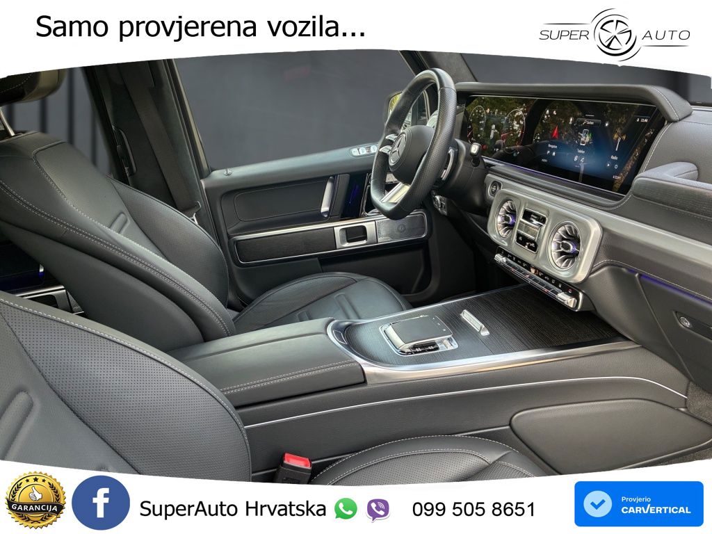 Mercedes G 450d Long (367 KS) 4MATIC 9G-TRONIC AMG LED+GR SJED+ACC