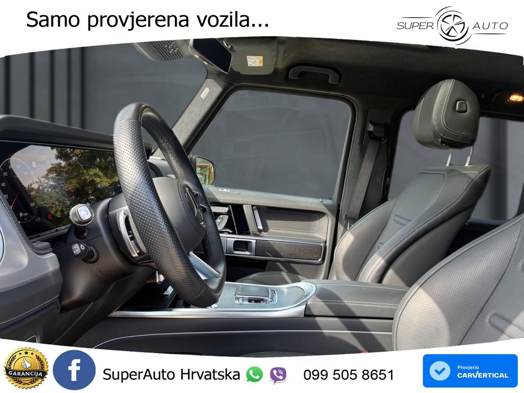 Mercedes G 450d Long (367 KS) 4MATIC 9G-TRONIC AMG LED+GR SJED+ACC