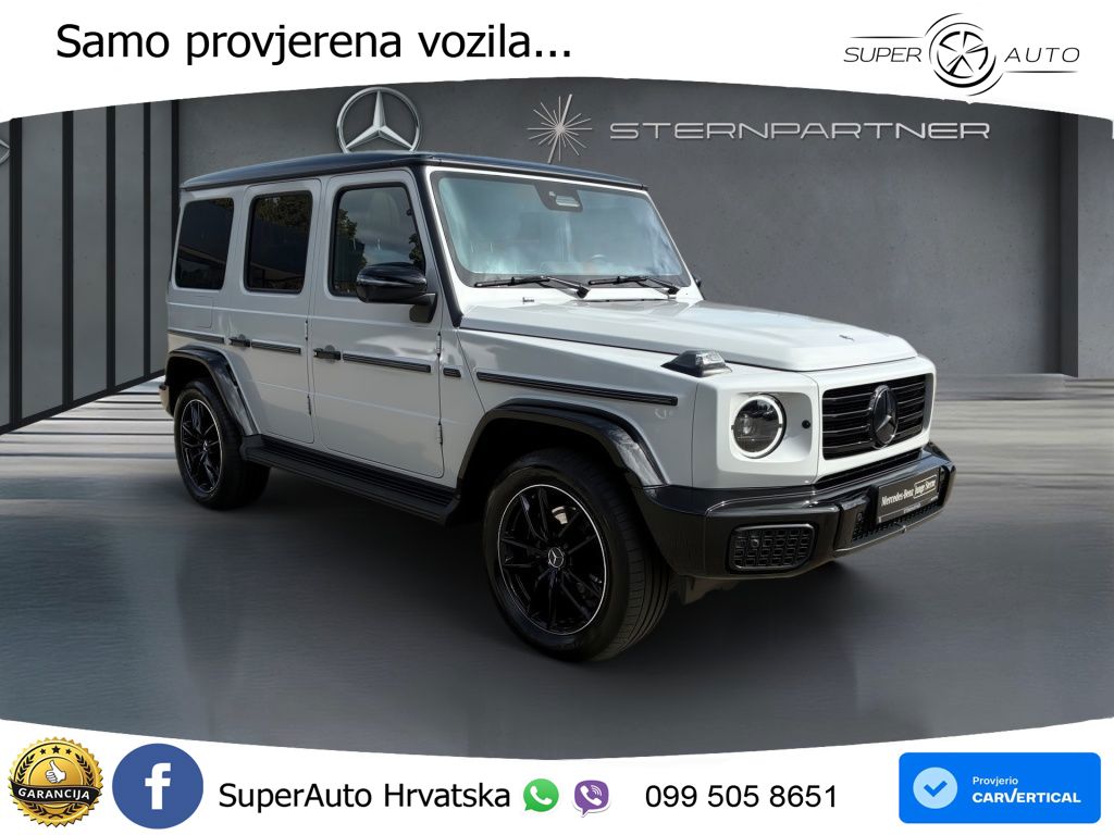 Mercedes G 450d Long (367 KS) 4MATIC 9G-TRONIC AMG LED+GR SJED+ACC