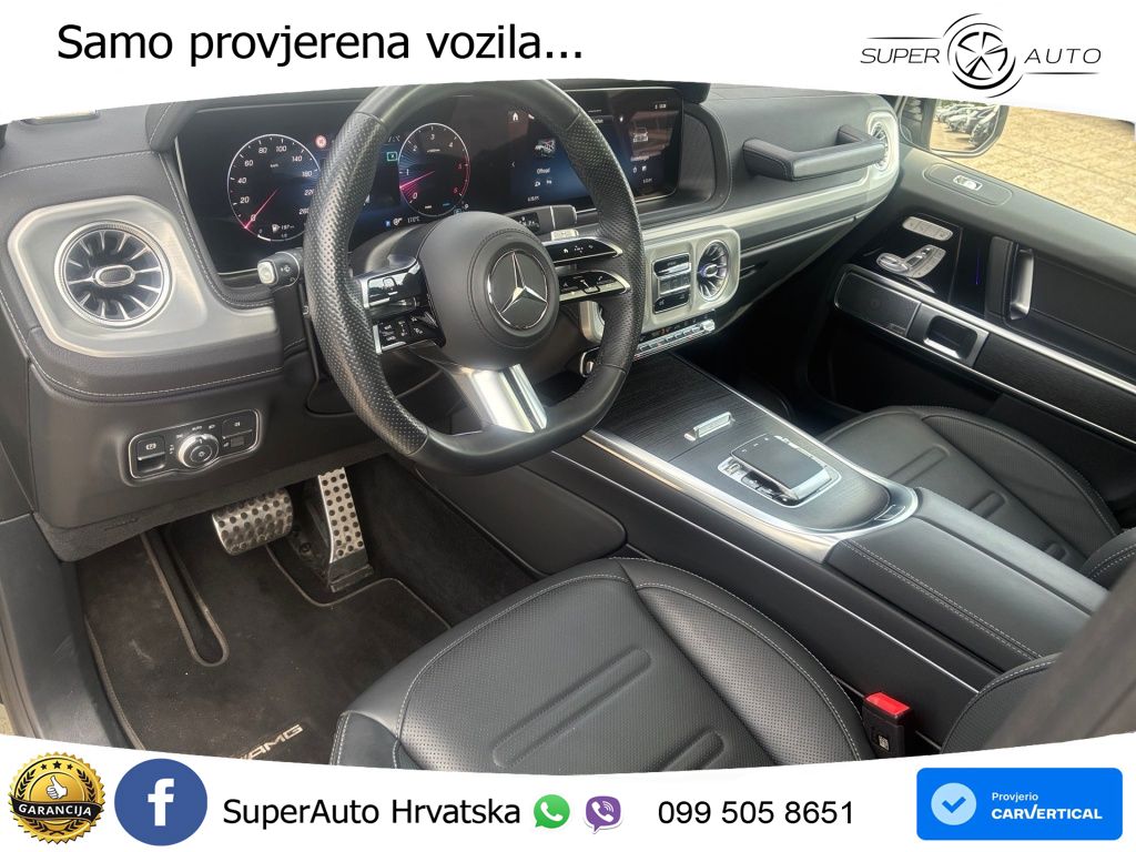 Mercedes G 450d Long (367 KS) 4MATIC 9G-TRONIC AMG LED+GR SJED+ACC