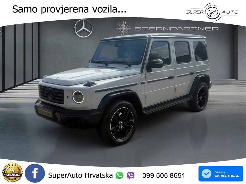 Mercedes G 450d Long (367 KS) 4MATIC 9G-TRONIC AMG LED+GR SJED+ACC