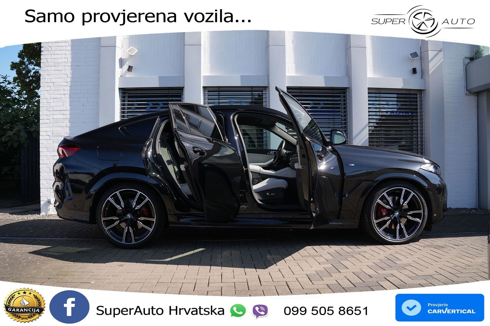 BMW X6 30d (298 KS) xDrive Steptronic M Sport ZRAČNI+ACC+GR SJED+KAM+PANO