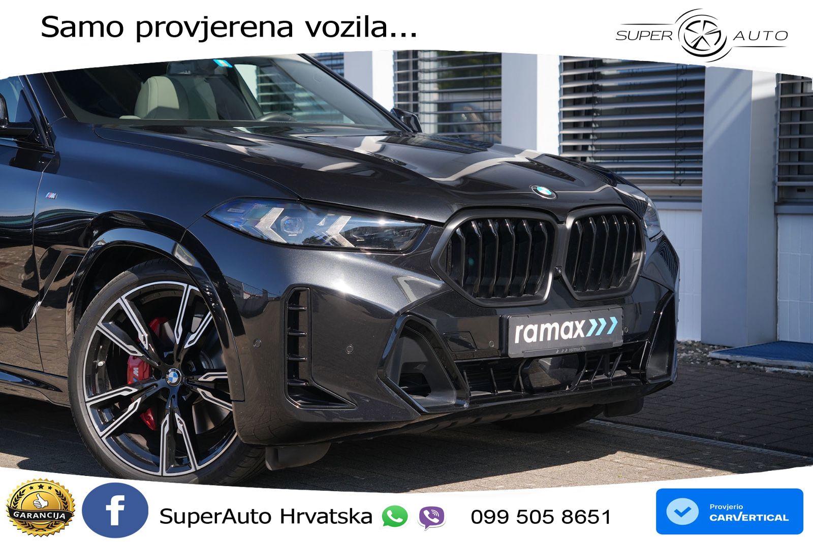 BMW X6 30d (298 KS) xDrive Steptronic M Sport ZRAČNI+ACC+GR SJED+KAM+PANO