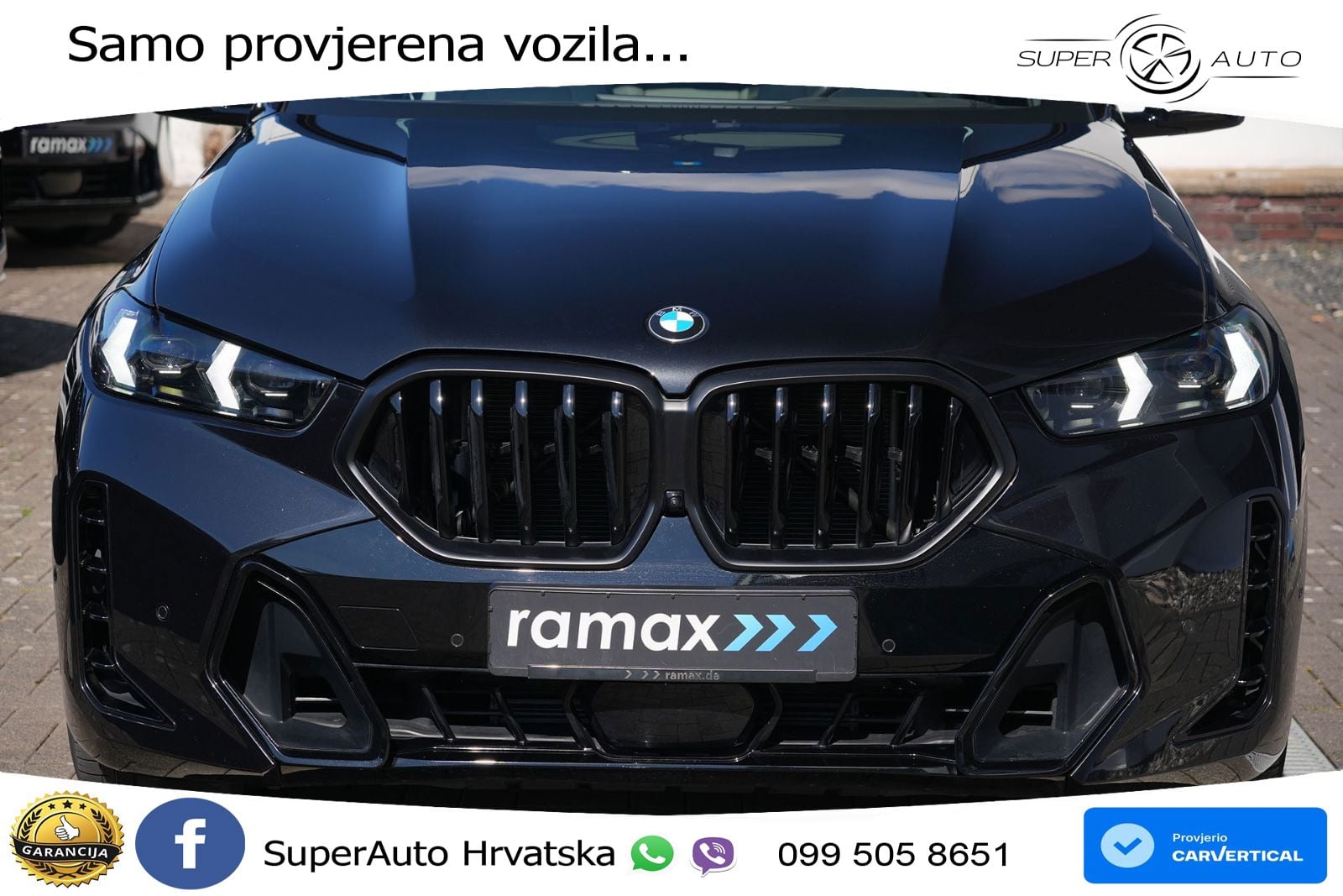 BMW X6 30d (298 KS) xDrive Steptronic M Sport ZRAČNI+ACC+GR SJED+KAM+PANO