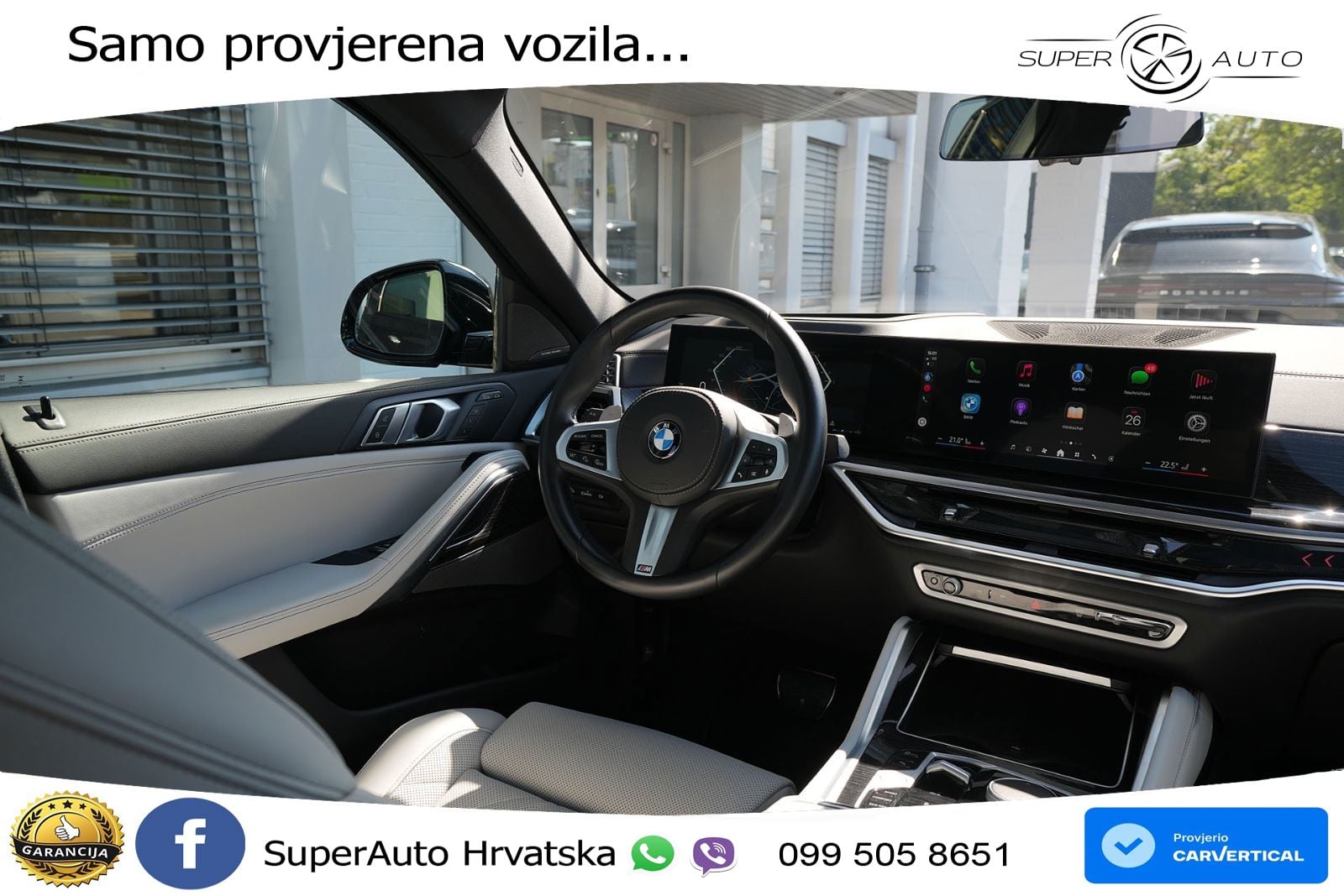 BMW X6 30d (298 KS) xDrive Steptronic M Sport ZRAČNI+ACC+GR SJED+KAM+PANO