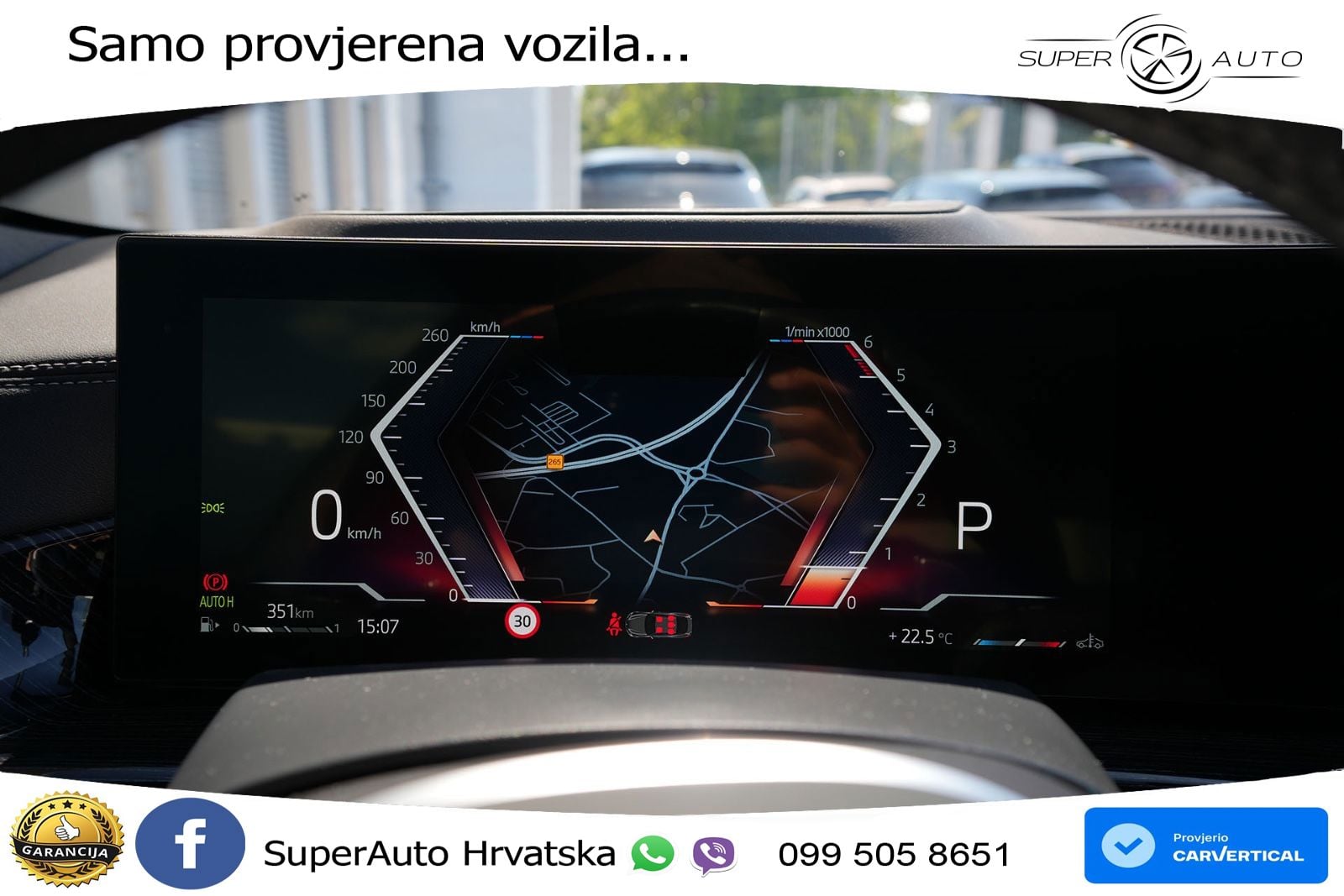 BMW X6 30d (298 KS) xDrive Steptronic M Sport ZRAČNI+ACC+GR SJED+KAM+PANO