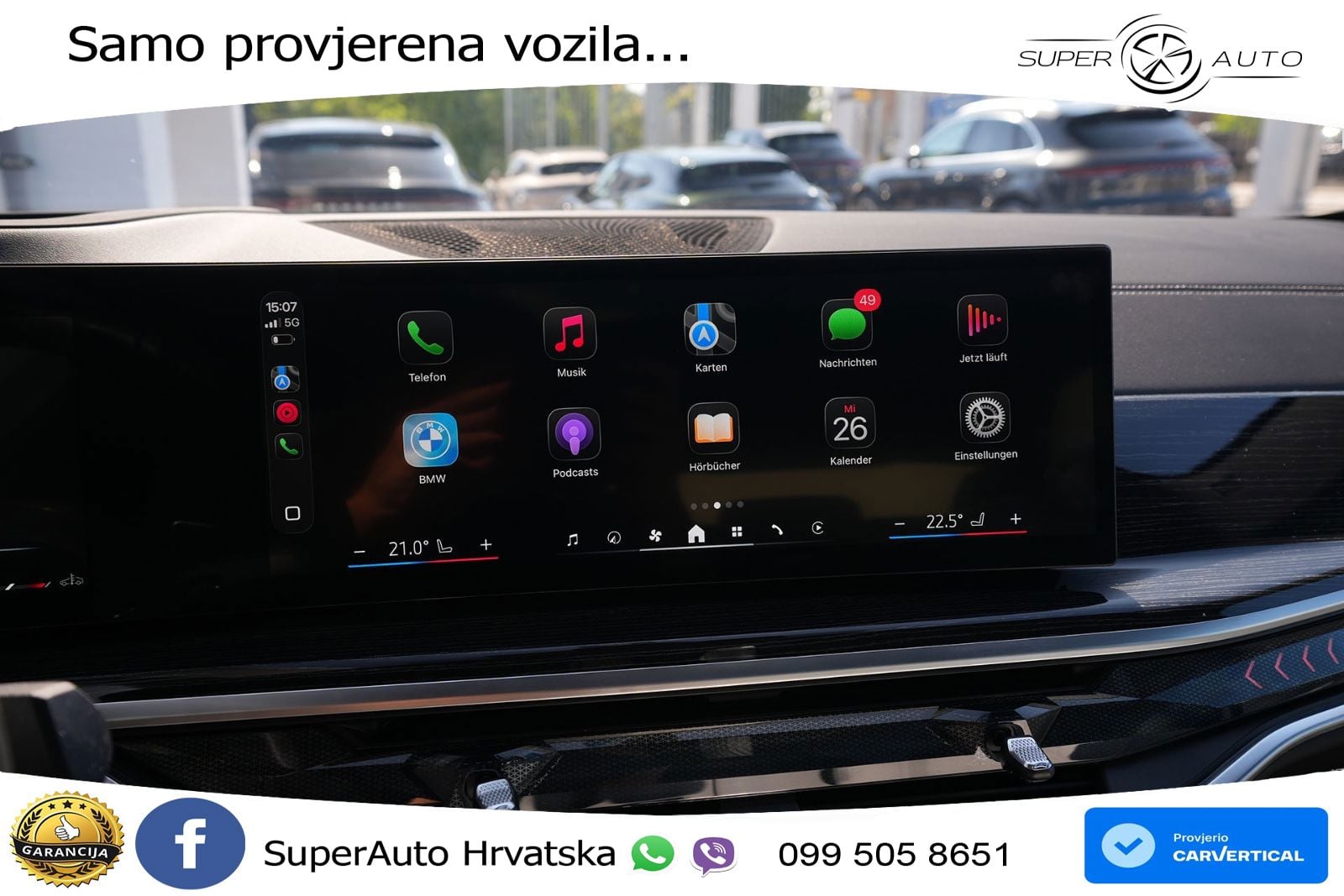 BMW X6 30d (298 KS) xDrive Steptronic M Sport ZRAČNI+ACC+GR SJED+KAM+PANO