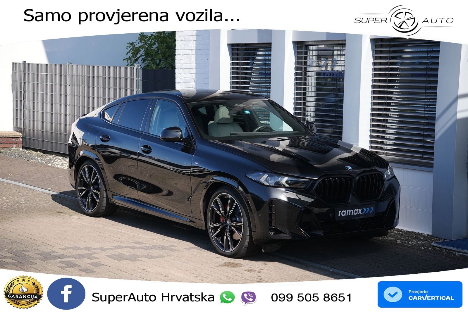 BMW X6 30d (298 KS) xDrive Steptronic M Sport ZRAČNI+ACC+GR SJED+KAM+PANO