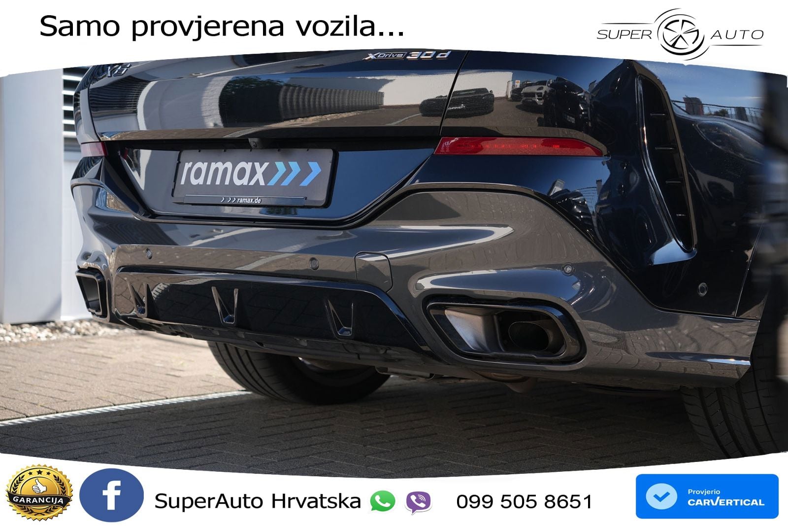 BMW X6 30d (298 KS) xDrive Steptronic M Sport ZRAČNI+ACC+GR SJED+KAM+PANO