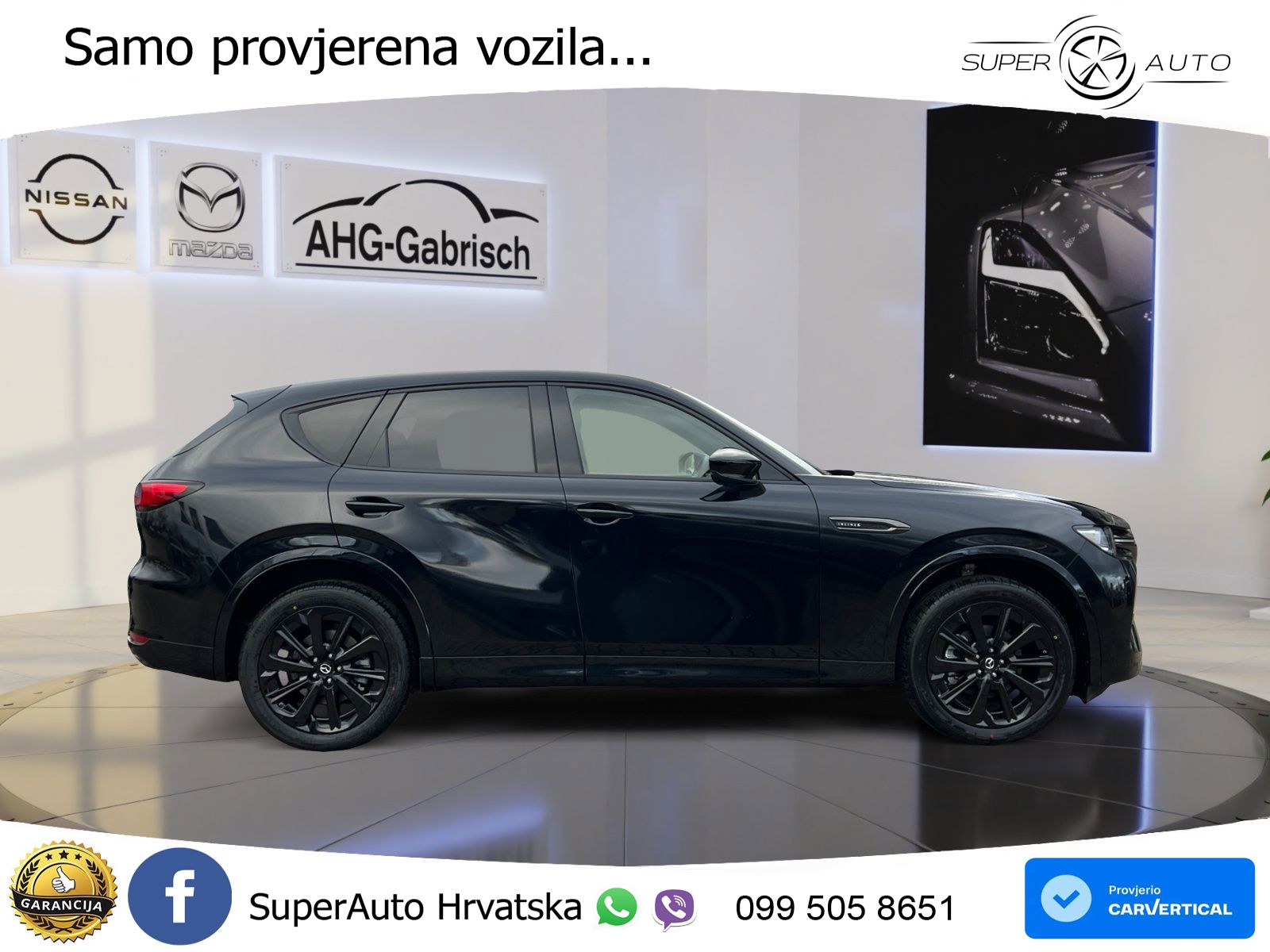 Mazda CX-60 3.3 e-Skyactiv D (254 KS) AWD Automatic LED+GR SJED+ACC