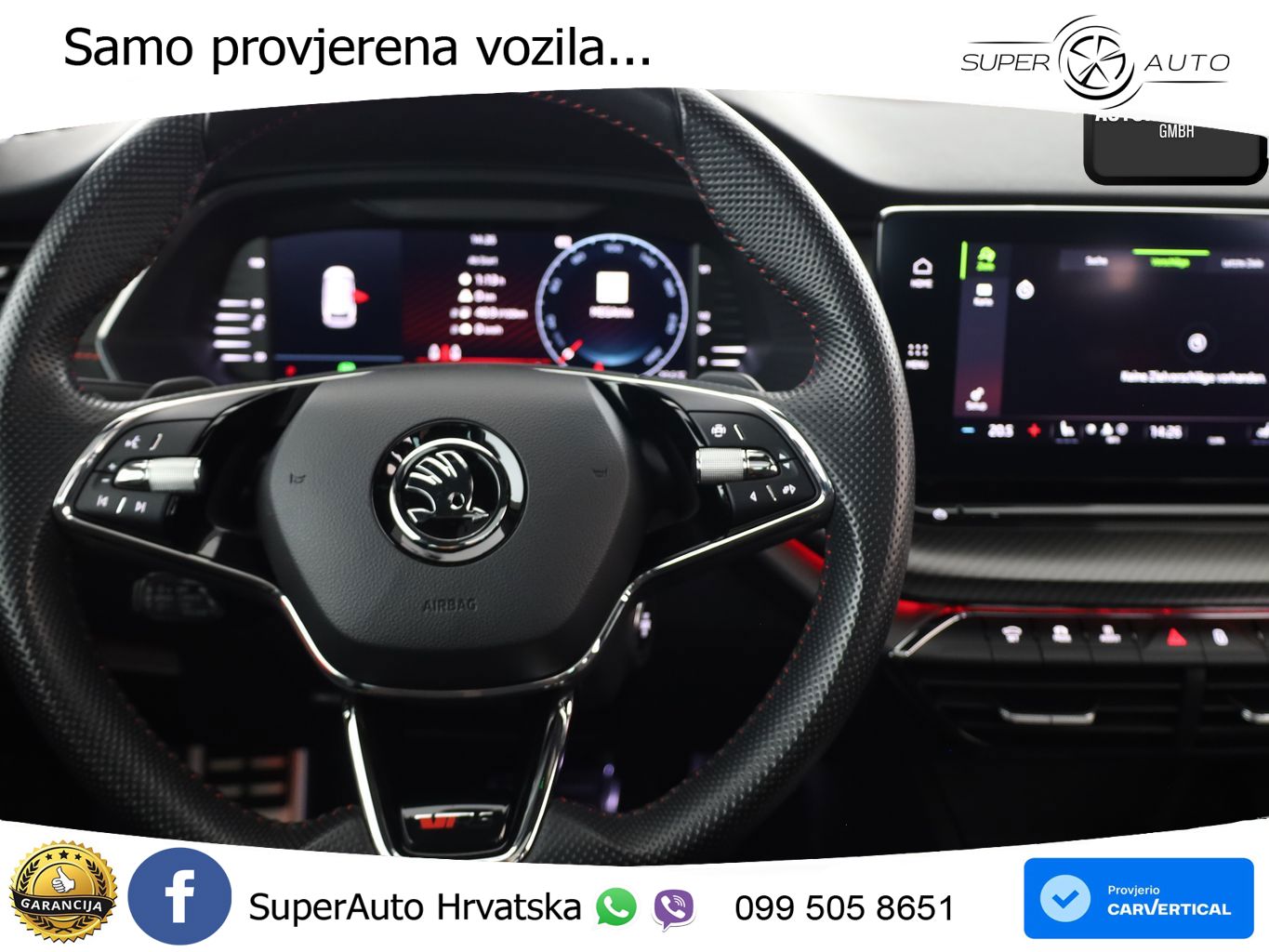 Škoda Octavia Combi RS 2.0 TSI (245 KS) DSG LED+GR SJED+ACC