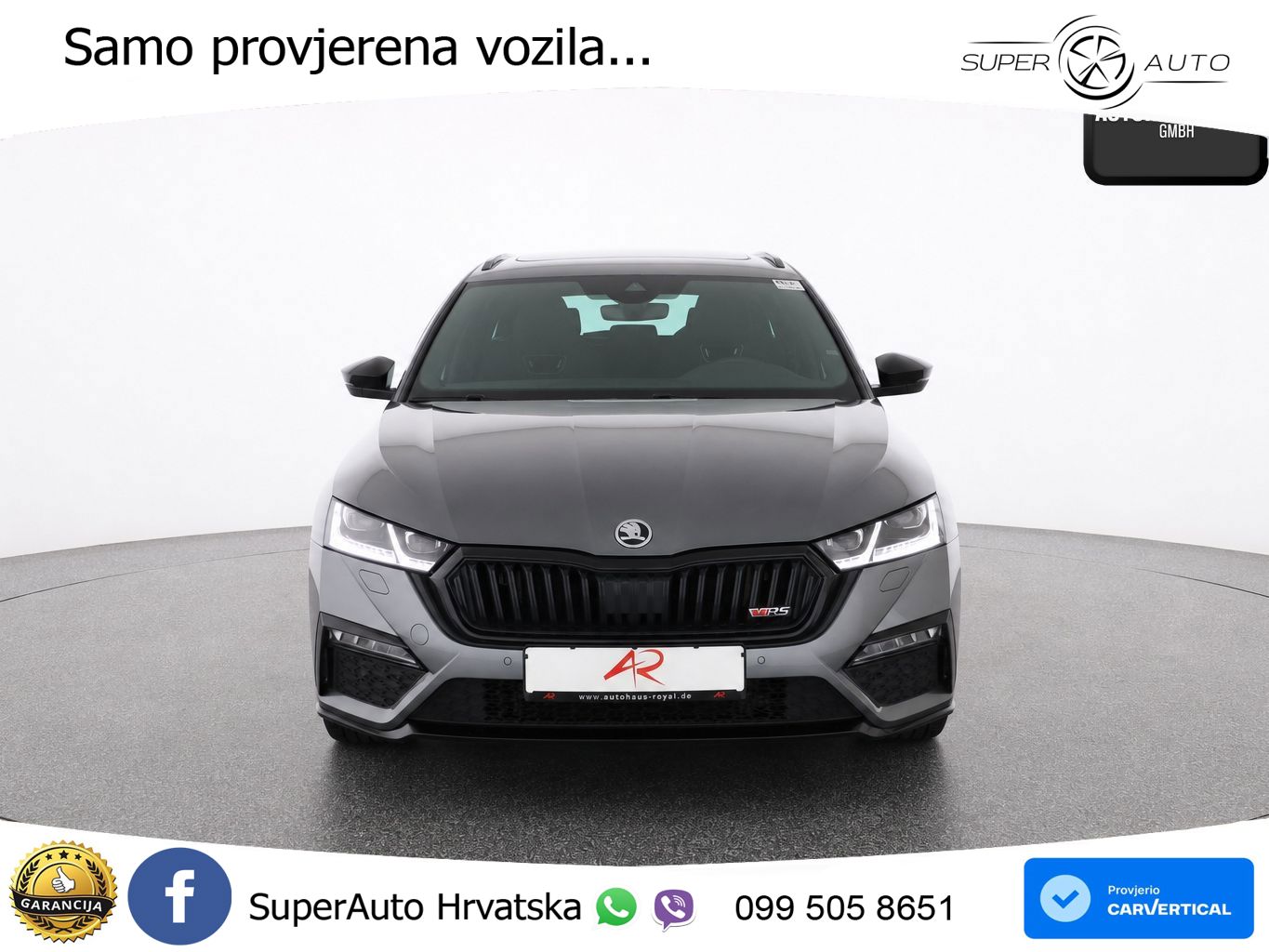 Škoda Octavia Combi RS 2.0 TSI (245 KS) DSG LED+GR SJED+ACC