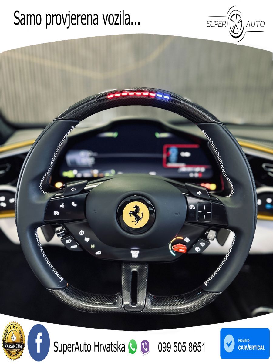 Ferrari 296 GTS 3.0 V6 (830 KS) F1 DCT