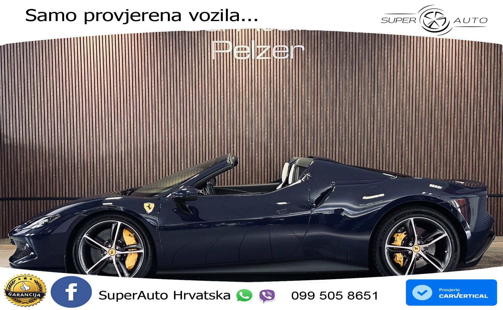 Ferrari 296 GTS 3.0 V6 (830 KS) F1 DCT