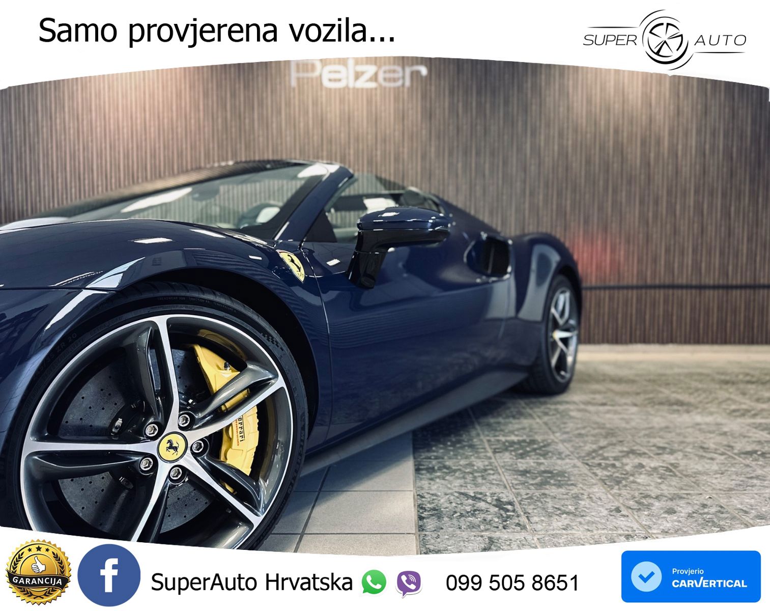 Ferrari 296 GTS 3.0 V6 (830 KS) F1 DCT
