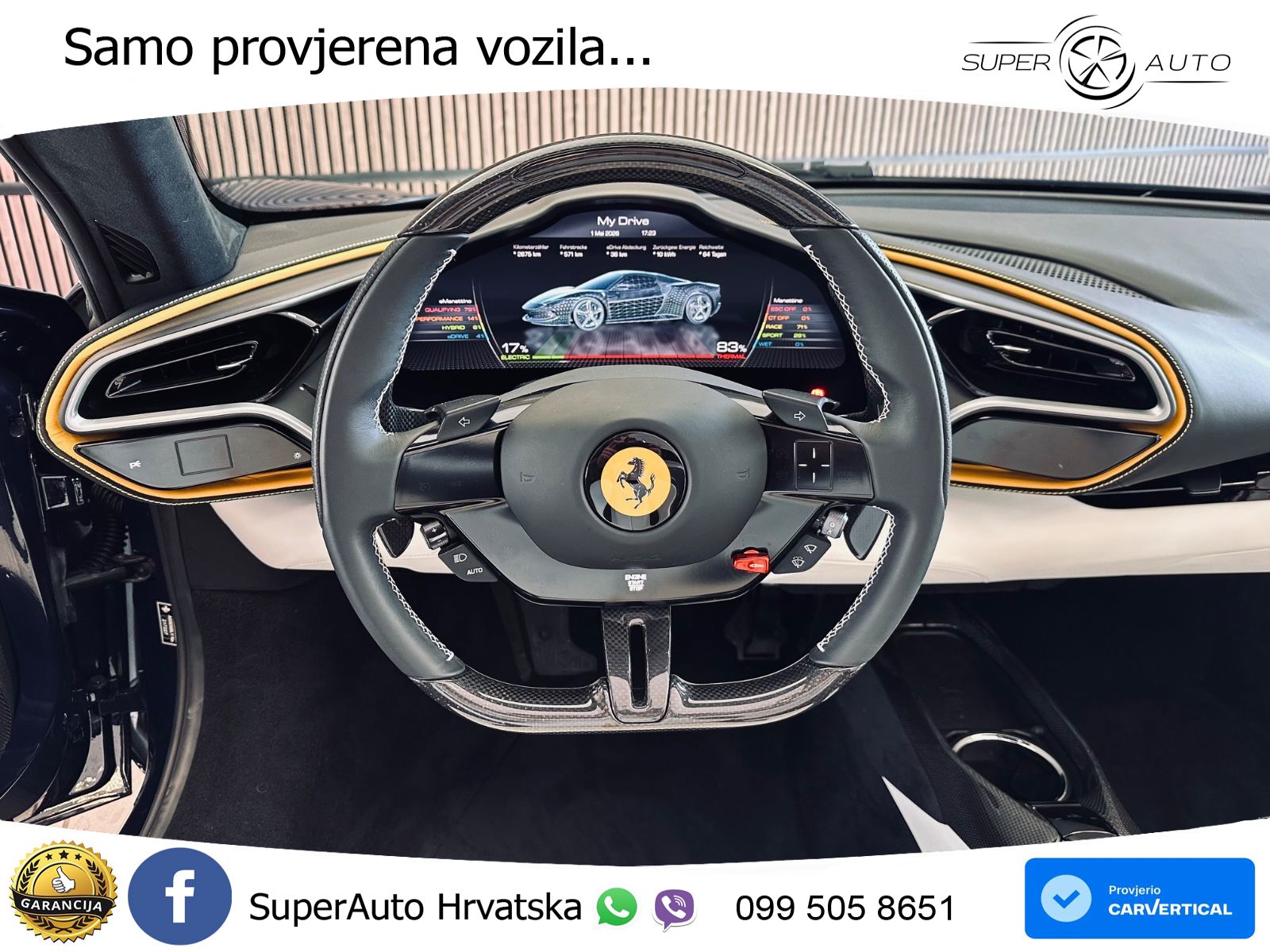 Ferrari 296 GTS 3.0 V6 (830 KS) F1 DCT