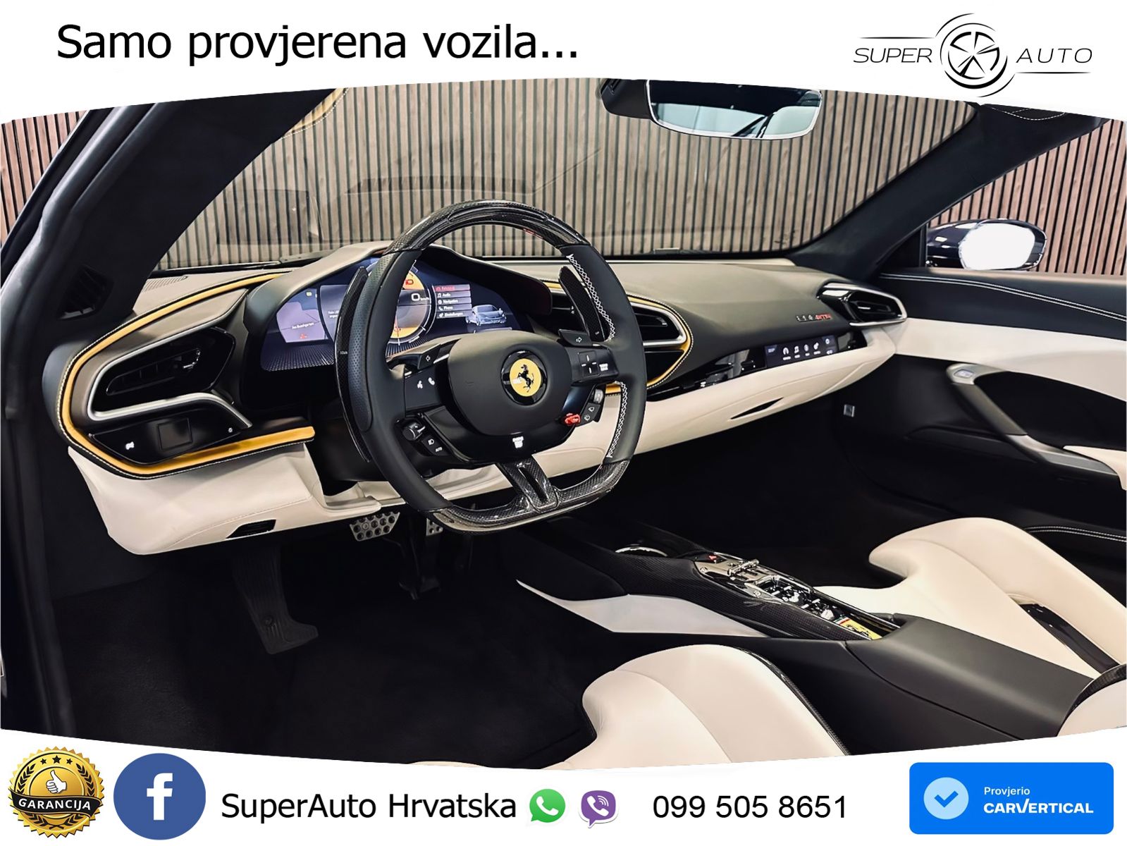 Ferrari 296 GTS 3.0 V6 (830 KS) F1 DCT
