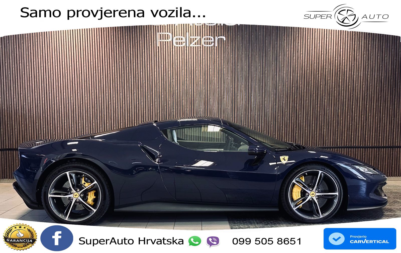 Ferrari 296 GTS 3.0 V6 (830 KS) F1 DCT