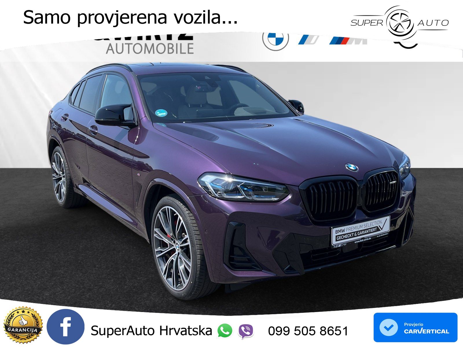 BMW X4 M40d (340 KS) xDrive Steptronic LED+GR SJED+ACC