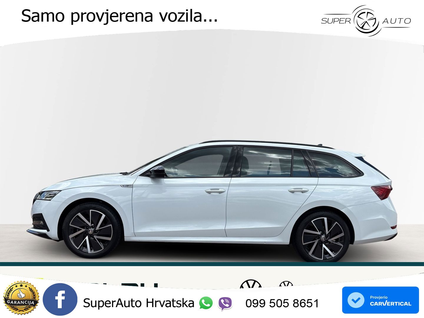 Škoda Octavia Combi 2.0 TDI (150 KS) DSG SportLine LED+GR SJED+ACC