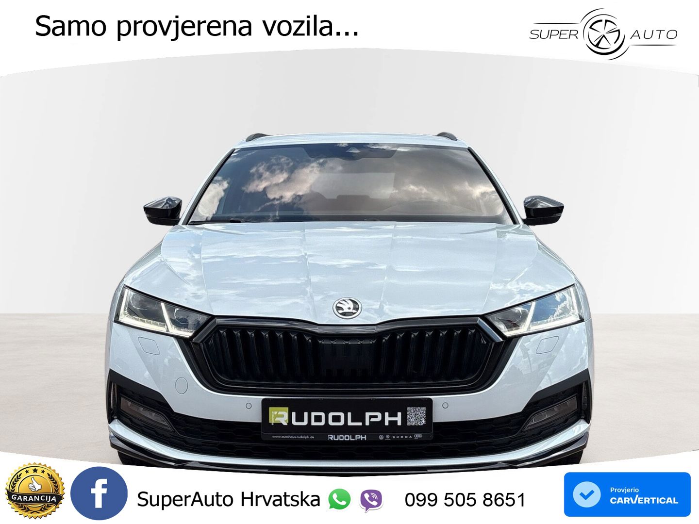 Škoda Octavia Combi 2.0 TDI (150 KS) DSG SportLine LED+GR SJED+ACC