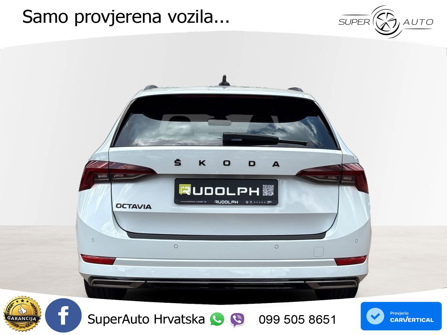 Škoda Octavia Combi 2.0 TDI (150 KS) DSG SportLine LED+GR SJED+ACC