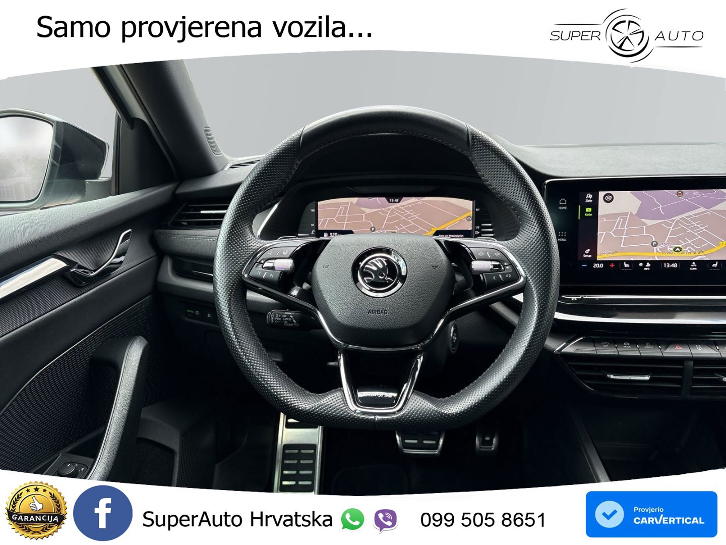 Škoda Octavia Combi 2.0 TDI (150 KS) DSG SportLine LED+GR SJED+ACC