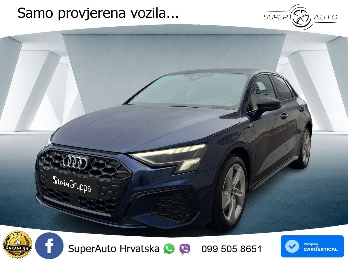 Audi A3 45 TFSIe (245 KS) S tronic S line LED+ACC