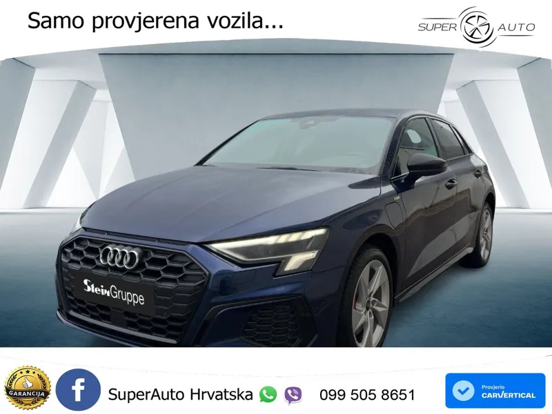 Audi A3 45 TFSIe (245 KS) S tronic S line LED+ACC