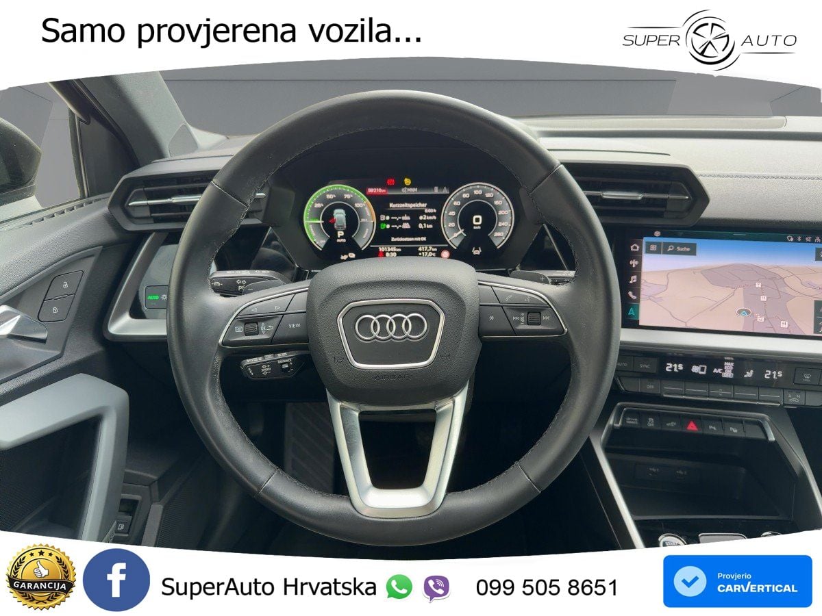 Audi A3 45 TFSIe (245 KS) S tronic S line LED+ACC